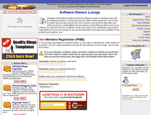 Tablet Screenshot of owners.cheapestwebsoftware.com